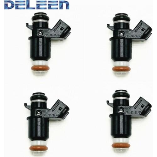 Deleen 4x High impedance Fuel Injector FJ338 / 16450-PLD-003 For Honda Car Accessories