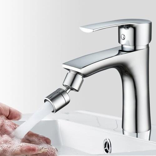 Universal Splash Filter Faucet 720° Rotate Water Outlet Faucet Extender Bubbler Sprayer Kitchen Bathroom Sink AccessoriesUnivers