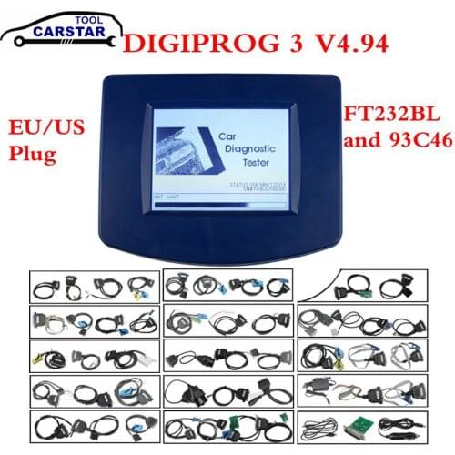 High Quality Digiprog 3 V4.94 OBD ST01 ST04 DIGIPROG III Odometer programmer Digiprog3 Mileage Diagnostic Tools