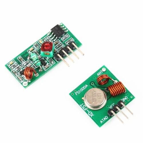 10PCS 433Mhz RF transmitter and receiver link kit for Arduino/ARM/MCU