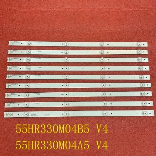 5set=45pcs LED backlight strip for TCL L55P3CUS LVU550ND1L cd9w27 55BC7600 55U6780C 4C-LB5504-HR17J HR18J 55HR330M04B5 V4