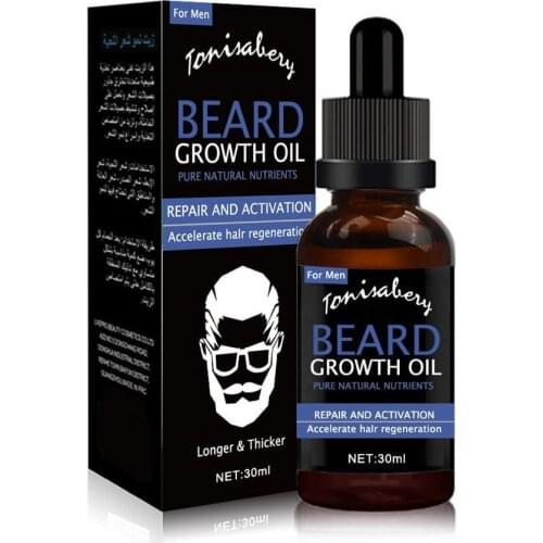 Beard Essential Oil Natural Beard Growth Enhancer Thicker Hair Care Growth Care Nourishing Beard Beard Oil G7B5