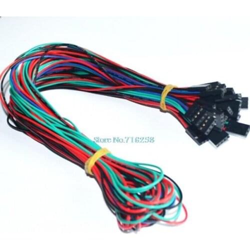 1 set = 14pcs cables complete wiring cables set For RAMPS 1.4 Endstops Thermistors Motor