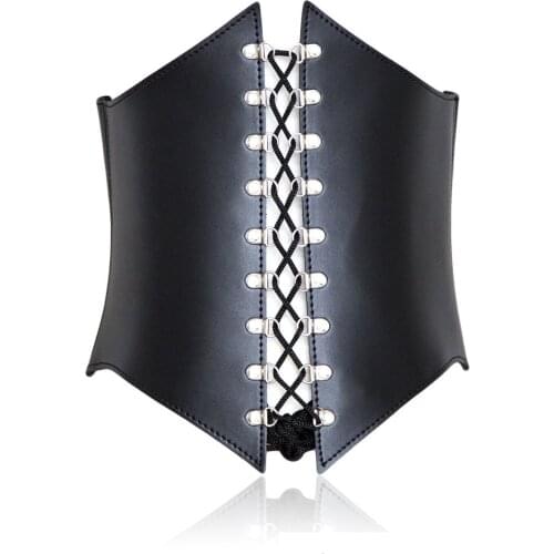 Bdsm Slave Bondage Leather Adjustable Waist Training Corset Tops For Fetish Adults Sex Games,Erotic Chastity Belt Accessories