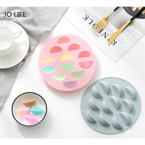 JO LIFE Creative Cake Decoration Mold Silicome Tool Novelty Watermelon Shaped Cute Gummy Chocolate Cookie Molds