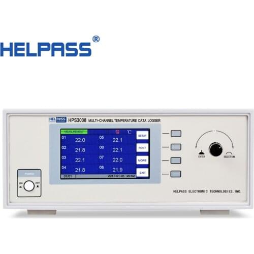 HPS3008 Multi-channel temperature data acquisition analyzer