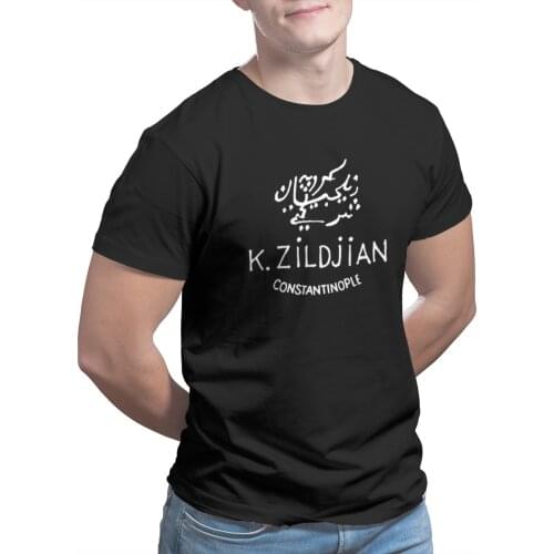 Men K. Zildjian Constantinople Classic Print Anime Funny R354 Classic Graphic Promo Tees