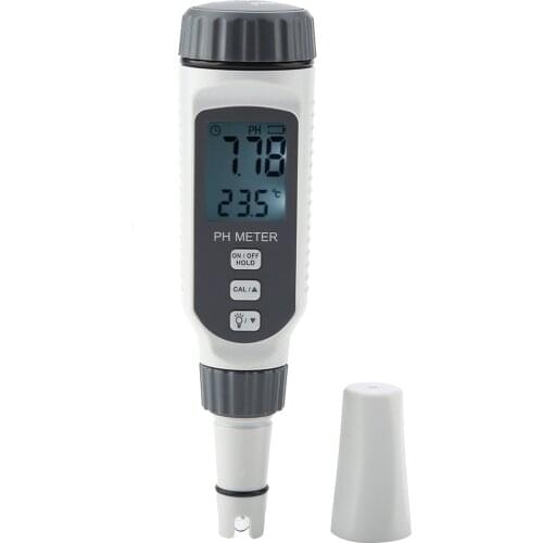 PH Meter Pen Type SMART SENSOR Professional PH Meter Portable Water Quality Tester Acidimeter PH818 PH Meters Dropshipping