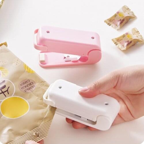 Portable Mini Sealing Household Machine Heat Sealer Capper Food Saver For Plastic Bags Package Mini Gadgets