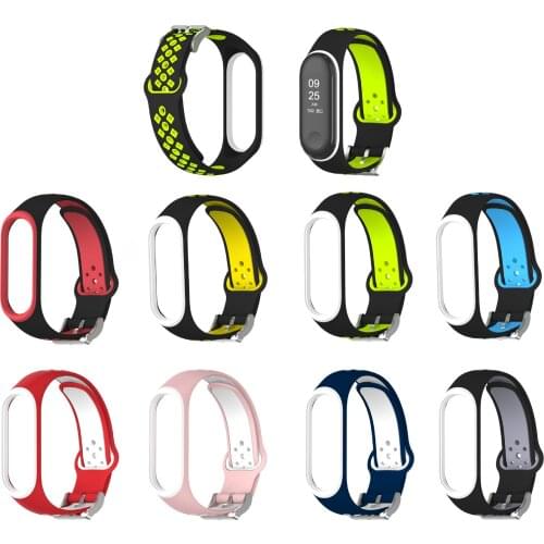 Bracelet for Xiaomi Mi Band 6 5 4 3 Sport Strap Replacement Wristband MiBand 6 4 band5 Wrist Strap for xiaomi Mi Band 4 3 strap