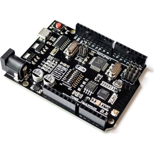 UNO R3 + WiFi ATmega328P+ESP8266 (32Mb memory) USB-TTL CH340G For Arduino Uno NodeMCU WeMos ESP8266 One New Arrival