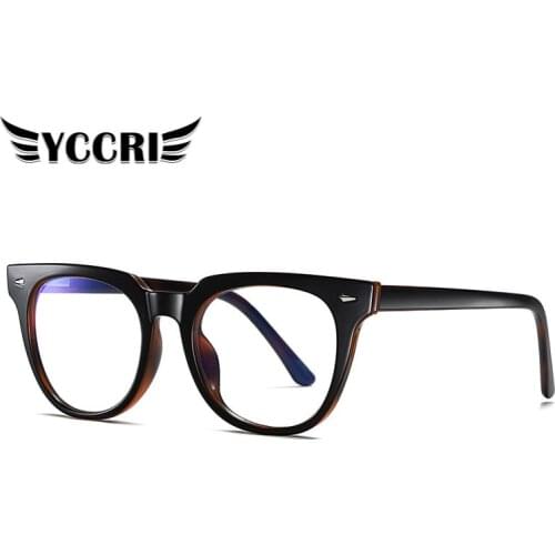 2020 New Fashion Full Frame Anti-blue light Mens Computer Glasses Womens Reading Flat Mirror Light Unisex Reading Glasses