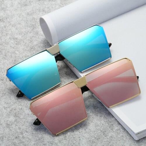 2020 New Fashion Square Sunglasses Women Men Vintage Eyewear Metal Frame Driving Glasses Brand Designer Glasses UV400