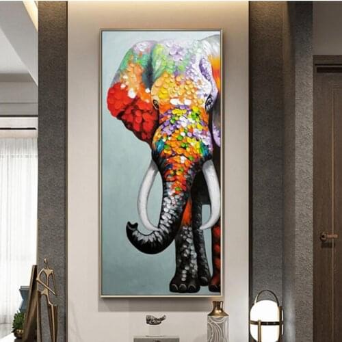 DIY Diamond Painting Animal Elephant 5D Diamond Embroidery Scenery Cross Stitch Handicrafts Home Decoration Christmas gift