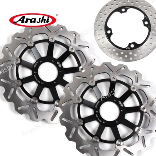 ARASHI CBR919 Brake Disc For HONDA CBR919RR 1998 CBR 919 RR Front Rear Brake Rotors 919RR GOLD BLACK
