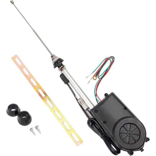 Car Antenna Kit DC12V Electric Aerial Radio Automatic Antenna Booster Power Truck Vehicle Antenna