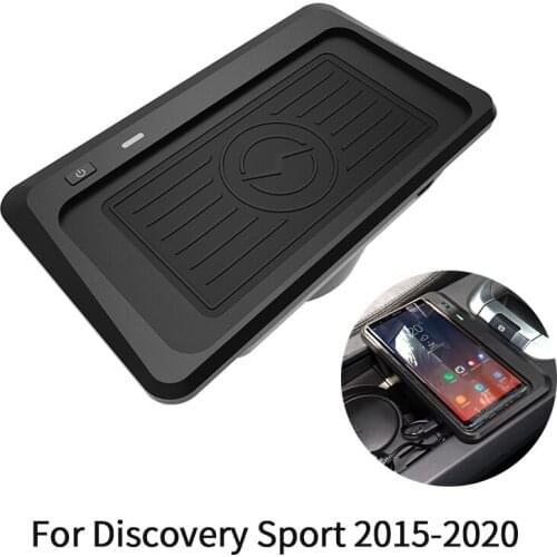 Car Wireless Charger Mobile Phone Charging Fast Car Charger Wireless Charging For Land Rover Discovery Sport 2015-2019