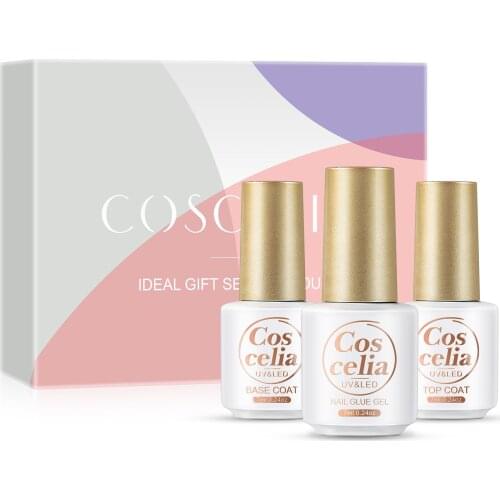 Base And Top Coat For Gel Polish Varnish Soak Off UV LED Gel Nail Polish Nail Art Tips Manicure Gel Long Lasting Reinforce