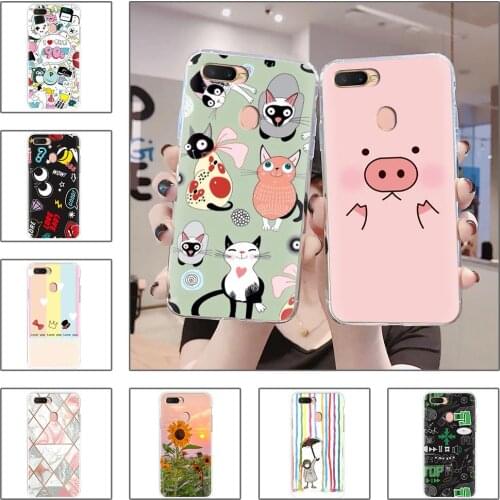 Cartoon New Arrival Phone Case For OPPO A7/AX7/A5s/AX5s For Girls Soft Dropshipping For Woman Cover