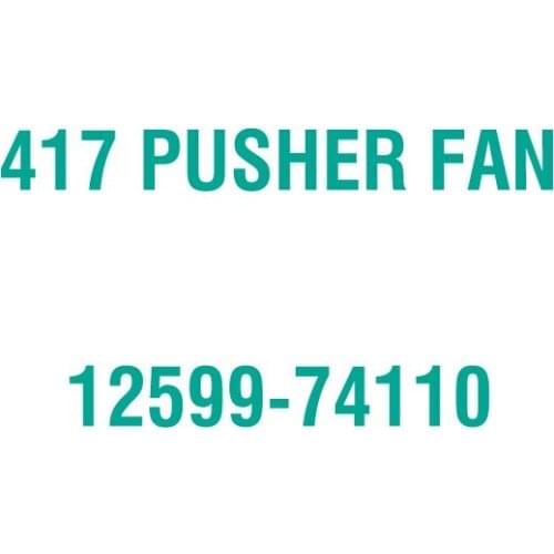 For Kubota 12599-74110 417 PUSHER FAN