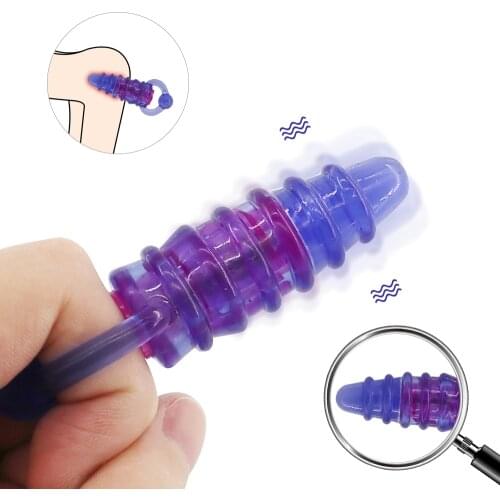 EXVOID Dildo Prostate Massage Silicone Butt Plug Anal Beads Vibrator Smooth Sex Toys for Women Adult Products Mini Anal Vibrator