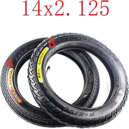 Hot Sale Good Quality Multi-style Various Patterns 14x2.125 54-254 Tire Inner Tyre and Outer Tyre Fits Many Gas Electric Scooter