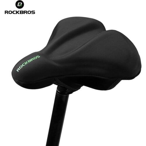 ROCKBROS Bicycle Saddle Sponge Hollow Bike Saddle Cover Cycling Seat Mat Comfortable Cushion Soft Seat Cover for Bike Part