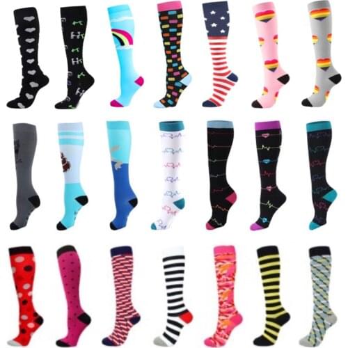 Compression Stockings Socks Men Women Sport Socks Outdoor Pressure Running Compression Socks For Varicose Veins Edema Diabetes