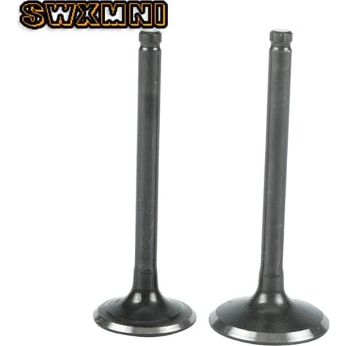 Lifan 125cc Motorcycle Intake exhaust valves Pair For 52.4mm Bore Horizontal Engines Dirt Pit Bike Monkey Bike Atv Quad Go kart