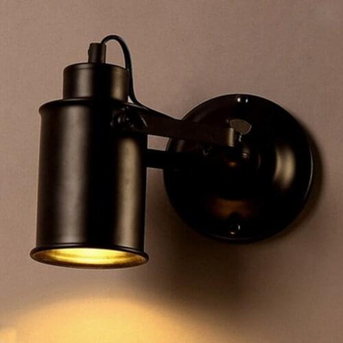 Loft deco maison iron corridor bedroom dining room home deco luminaria de parede