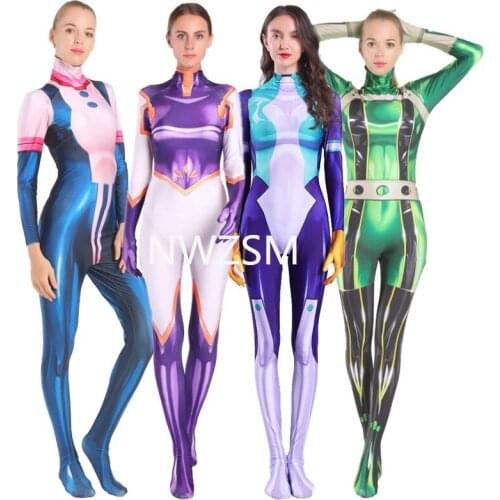 My Hero Academia MT Lady Asui Tsuyu Al Might Cosplay Costume My Hero Academy Cosplay Costume Halloween Costume Tights