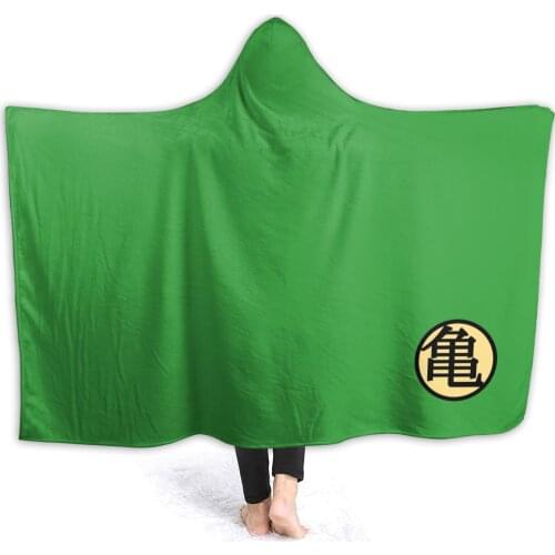 Soft warm flannel Kame Hooded Blanket Anime Harajuku blankets for airplane travel Bedspread Wrap