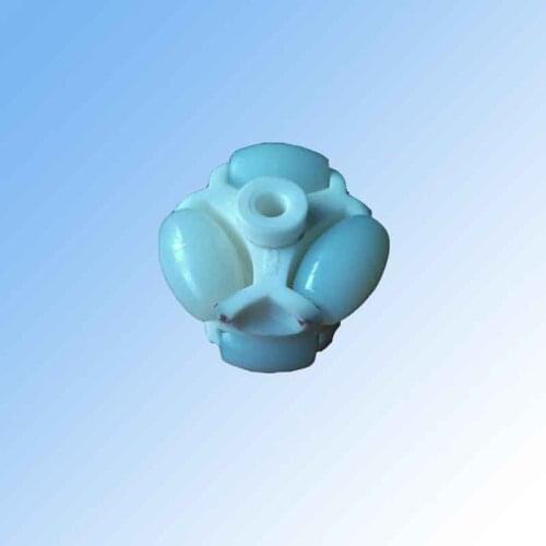 NEW 1PC Robot wheel caster omnidirectional wheel, wheel outer diameter 52mm nylon wheel inner hole 6mm