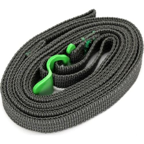 Outdoor Travel Strapping Cord Tape Rope Tied Pull Luggage Stainless Hook Strap