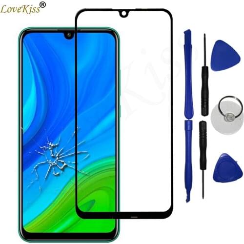 Front Panel For Huawei P Smart 2019 2020 2021 POT-LX1 POT-LX1A PPA-LX1 Touch Screen Glass Cover No LCD Display Digitizer Sensor
