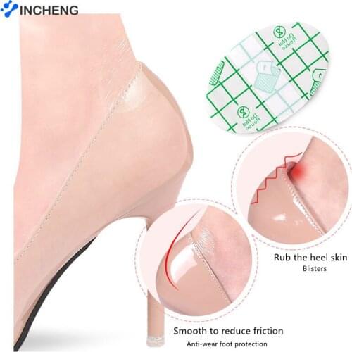 20Pcs Heel Protector Foot Care Sole Sticker Waterproof Invisible Patch Anti Blister Friction Foot Care Tool