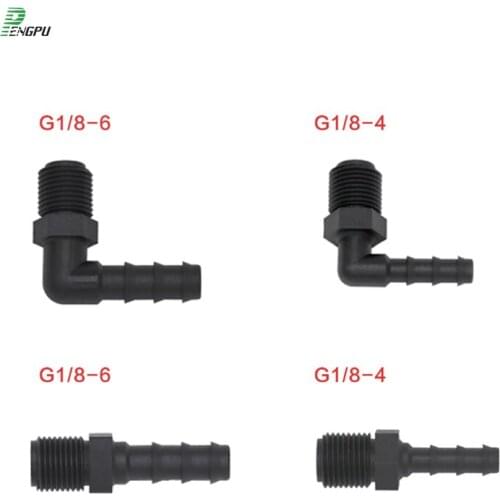 G1/8 External-pagado Connectors Nylon PA Material Corrosion Resistant