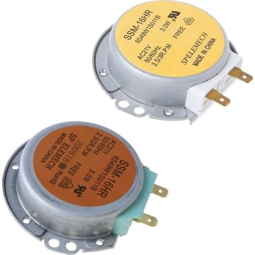 Microwave Oven Turntable Synchronous Motor SSM-16HR 21V 3W 50/60Hz for lg