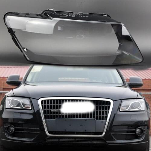 Lampshade Headlight cover Lens glass lamp protection Q5 headlight plastic protection Lens protection for AUDI Q5 2010-2012