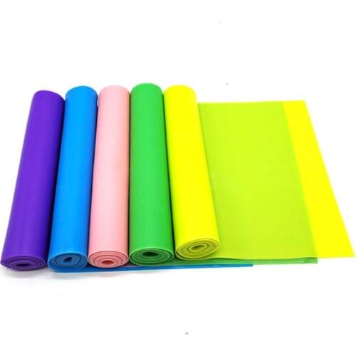 150cm Yoga Fitness Pull Rope Resistance Bands Latex Elastic Stretch Tension Band Exercise Equipment Training Workout Sports