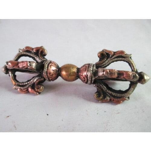 9.5 cm */Old sword weapon Nepal Tibetan buddhist Taoist unique copper multiplier