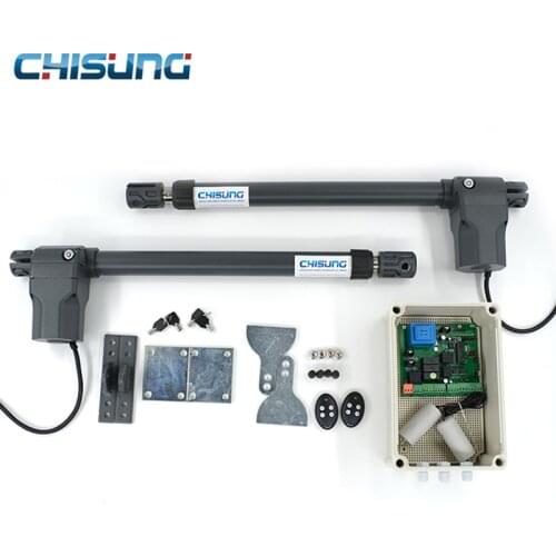 Automatic Gate Opener Kit Heavy Duty Dual Gate Operator for Dual Swing Gates swing gate actuator