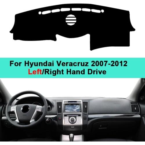 Car Inner Dashboard Cover DashMat Rug For Hyundai Veracruz 2007 2008 2009 2010 2011 2012 Carpet Cushion Sun Shade Protector