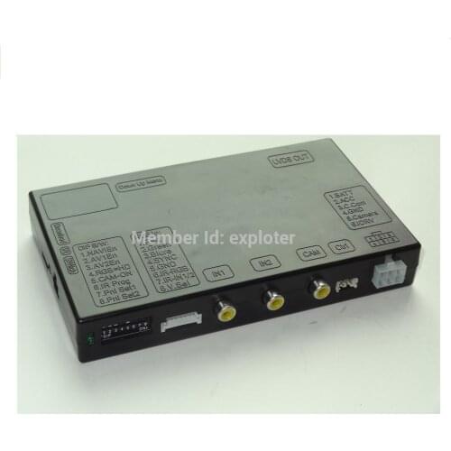 Car Video Interface with video input to add rearview camera for Pueogeot 508 Citroen C5 2009-2012