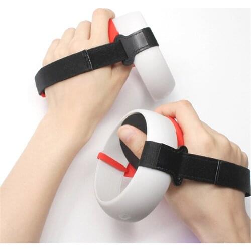 Soft Silicone Non-slip Sleeve Case for Oculus Quest 2 VR Headset Controller Handle Accessories with Straps Protection