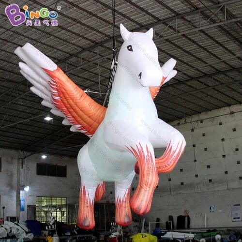 2018 Newly 2.8M high inflatable pegasus hanging type inflatable pegasus for party decoration blow up pegasus for display toys