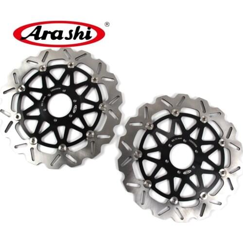 ARASHI For MOTO GUZZI V11 LE MANS 1100 2000-2005 CNC Front Brake Rotors Brake Disc 2000 2001 2002 2003 2004 2005 BREVA V7 V10