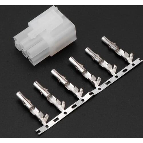 Power Socket Cable Connector 6 Pin Shortwave Radio Plug Cord Adapter for YAESU FT-857D FT-897D Radio Walkie Talkie QXNF