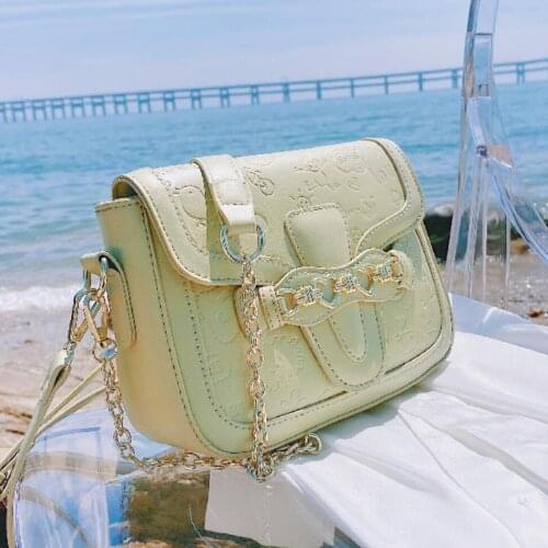 Luxury brand Flap Crossbody bag 2021 Summer New Quality PU Leather Womens Designer Handbag Solid color Shoulder Messenger Bag