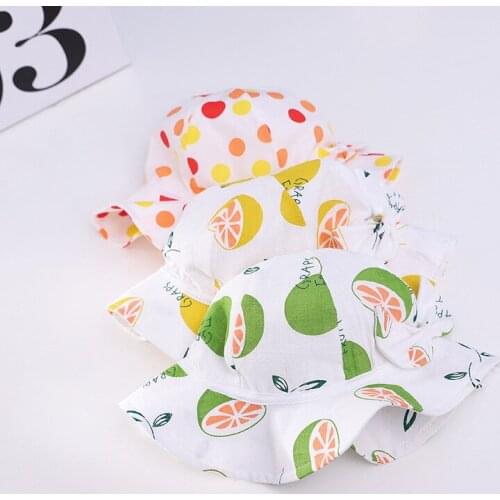 Outdoor Cute Newborn Baby Sun Hat Spring Heart Print Boy Girl Hat Kids Bucket Hat Childrens Panama Hat Baby Beach Caps Beanie